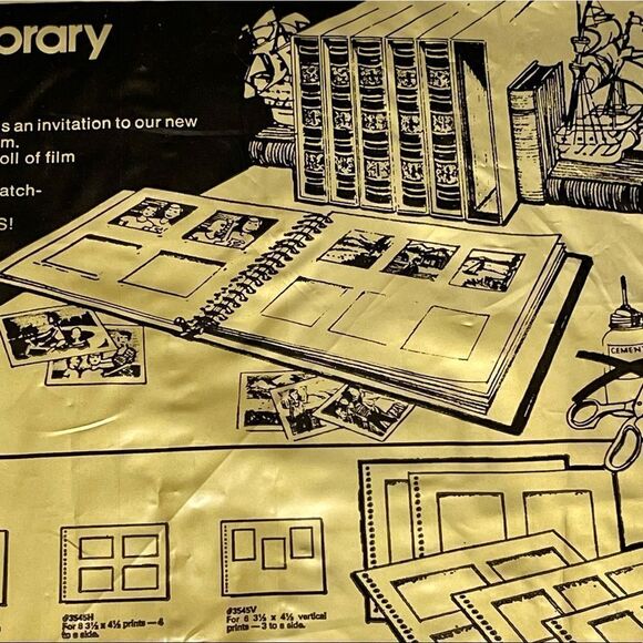 Vintage Ben Parker HeatSeal Photo Album 35H Refill Pages (10 Sheets) Lot - Picture 10 of 14